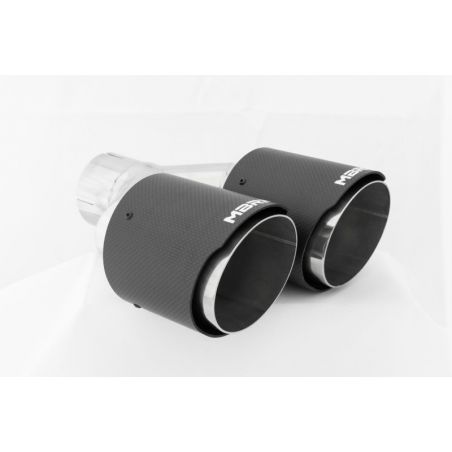 MBRP Universal Carbon Fiber Dual Tip 4in OD/2.5in Inlet