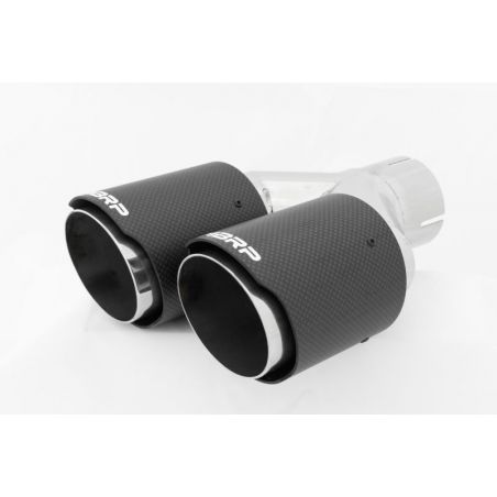 MBRP Universal Carbon Fiber Dual Tip 3.5in OD/2.5in Inlet