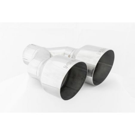 MBRP Universal T304 SS Dual Tip 4in OD/2.5in Inlet