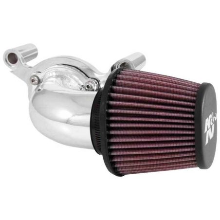 K&N 01-15 Harley-Davidson Touring 96 / 103 / 08-15 Bright Aircharger Performance Intake