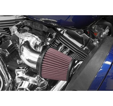 K&N 01-15 Harley-Davidson Touring 96 / 103 / 08-15 Bright Aircharger Performance Intake