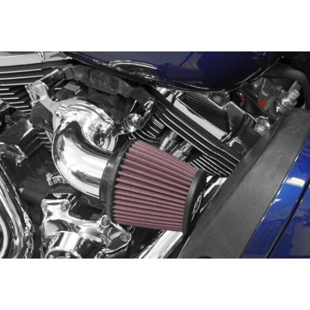 K&N 01-15 Harley-Davidson Touring 96 / 103 / 08-15 Bright Aircharger Performance Intake