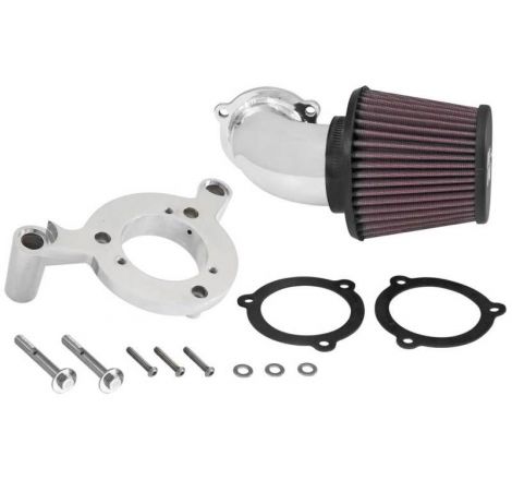 K&N 01-15 Harley-Davidson Touring 96 / 103 / 08-15 Bright Aircharger Performance Intake