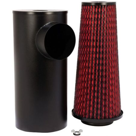 K&N Replacement Canister w/ Air Filter 9-3/4in D  24in H - HDT