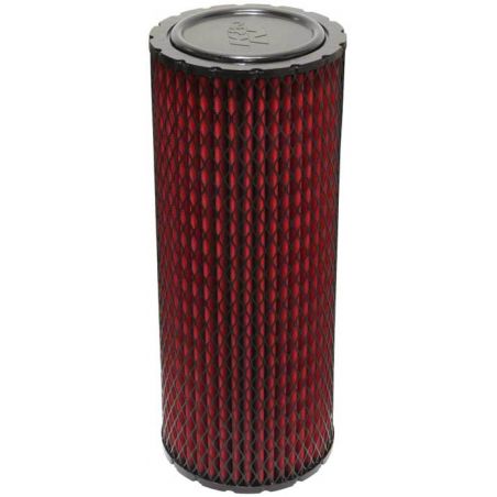 K&N Round Radial Seal 9-1/4in OD 5-15/16in ID 23-1/8in H Standard Flow Replacement Air Filter - HDT