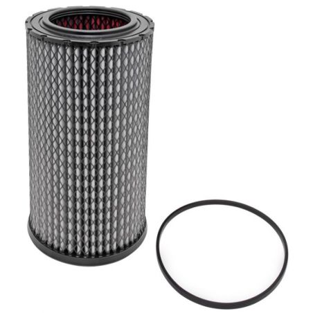 K&N Round Radial Seal 11-3/8in OD 6-7/8in ID 23-1/2in H Reverse Replacement Air Filter - HDT