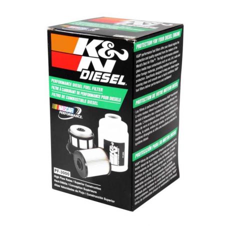 K&N Cellulose Media Fuel Filter 3.5in OD x 6.281in L