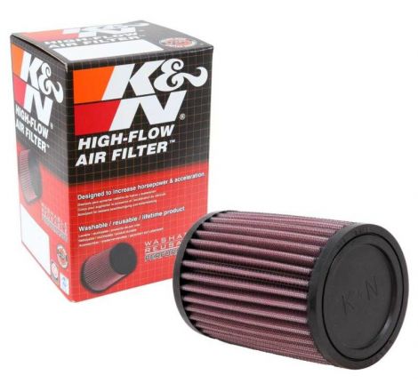 K&N Filter Universal Rubber Filter - Round Straight 3.5in Base OD x 3.5in Top OD x 5in H