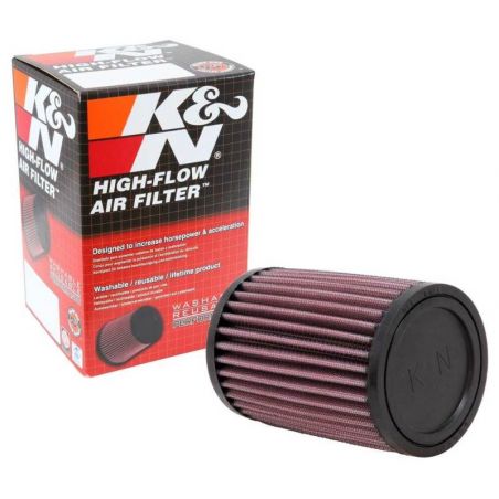 K&N Filter Universal Rubber Filter - Round Straight 3.5in Base OD x 3.5in Top OD x 5in H