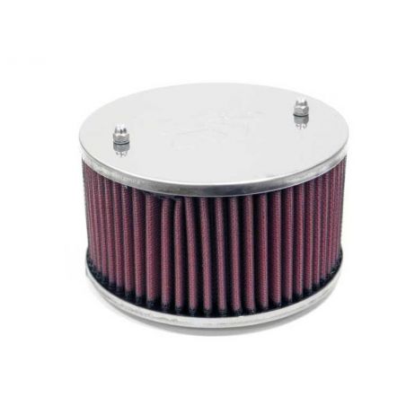 K&N Universal Custom Air Filter - Round 1.625in Flange / 1.625in ID / 2.75in Overall Height