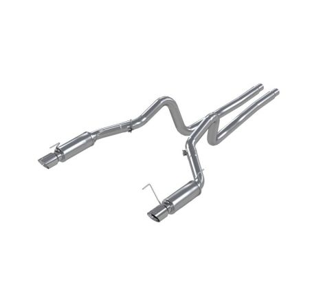 MBRP 05-09 Ford Shelby GT500 / GT Dual Split Rear Race Version, T409 4in Tips Exhaust System