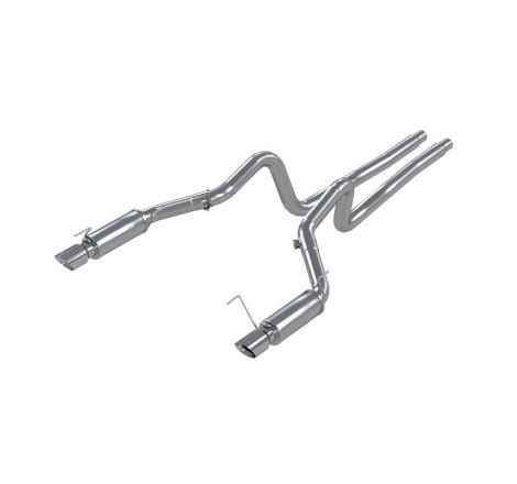 MBRP 05-09 Ford Mustang GT 4.6L Dual Split Rear Race Version AL/ 3in Cat Back Exhaust System