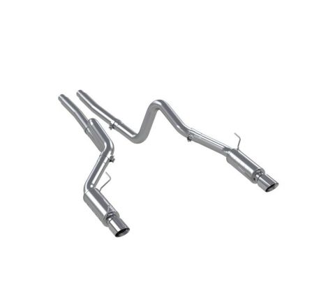 MBRP 05-09 Ford Mustang GT 4.6L Dual Split Rear Race Version AL/ 3in Cat Back Exhaust System