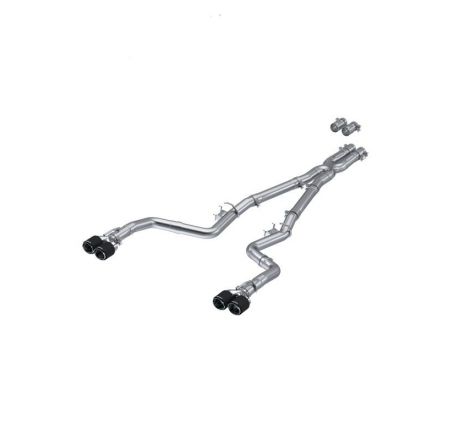 MBRP 15-Up Challenger 5.7 / 17-Up 6.2L/6.4L 3in Race Series Cat-Back w/ Quad Tips T304 Exhaust