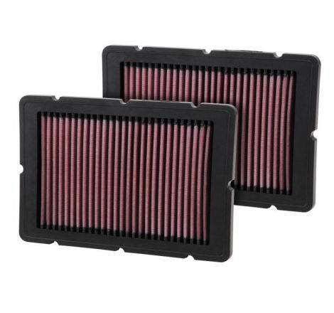 K&N Replacement Air Filter 05-09 Ferrari F360 11.125in O/S Length x 7.625 O/S Width x 1.313in H