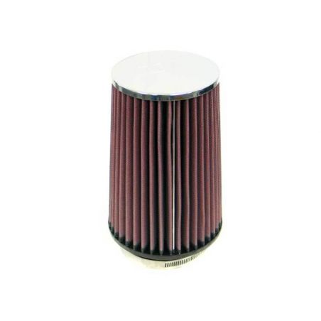 K&N Universal Chrome Filter 3 1/2 inch FLG / 5 1/2 inch Bottom / 4 1/2 inch Top / 8 inch Height