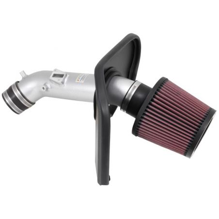 K&N 2013-14 Honda Accord 2.4L L4 69 Series Typhoon Air Intake System - Silver Cold Air Intake Kit