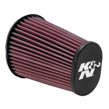 K&N Univrsl Rubber Oval Tprd Filter 2.438in F ID/3.75in B-OW/4.5in B-OL/2.5in T-OW/3.5in T-OL/6in H