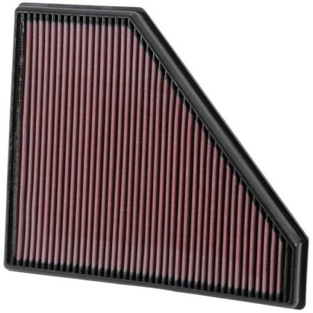 K&N Replacement Panel Air Filter 12.313in OS L x 10.313in OS W x 1.188in H for 13-14 Cadillac ATS