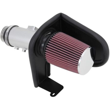 K&N 13-14 Honda Accord 3.5L V6 69 Series Typhoon Air Intake System - Silver Cold Air Intake Kit