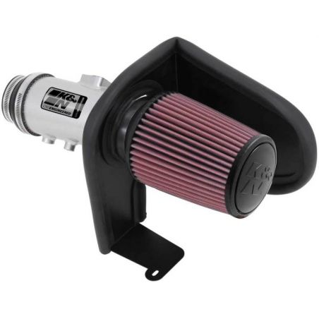 K&N 13-14 Honda Accord 3.5L V6 69 Series Typhoon Air Intake System - Silver Cold Air Intake Kit