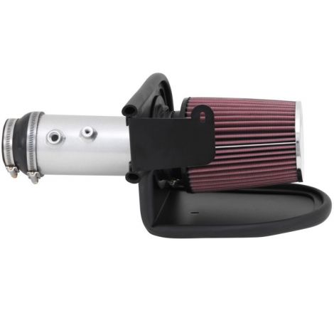 K&N 13-14 Honda Accord 3.5L V6 69 Series Typhoon Air Intake System - Silver Cold Air Intake Kit