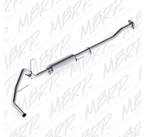 MBRP 2011-2014 Ford F150 5.0L RC-LB EC/CC-6.5/5.5 box 3in Cat Back Single Side AL P Series Exhaust