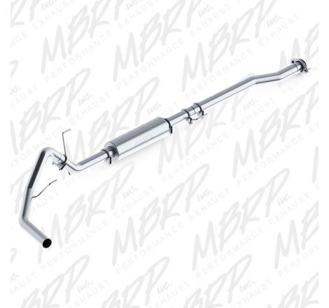 MBRP 2011-2014 Ford F150 V6 EcoBoost 3in Cat Back Single Side AL P Series Exhaust