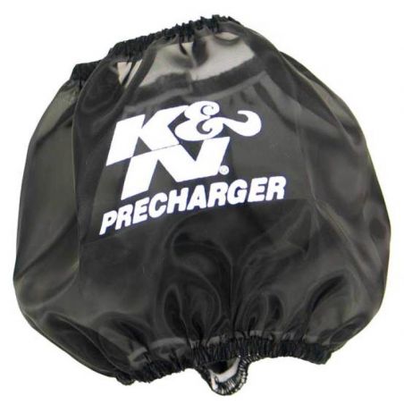 K&N Precharger Round Straight Air Filter Wrap for 01-14 Honda TRX500 - Black