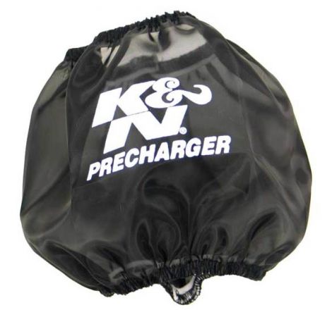 K&N Precharger Round Straight Air Filter Wrap for 01-14 Honda TRX500 - Black