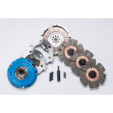 South Bend Clutch 01-Sept 05 GM 6.6L LLY ZF-6 SFI Comp Triple Disc Feramic Clutch Kit