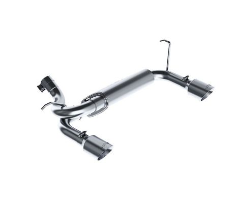 MBRP 07-14 Jeep Wrangler/Rubicon 3.6L/3.8L V6 Axle-Back Dual Rear Exit T409 Performance Exhuast Sys