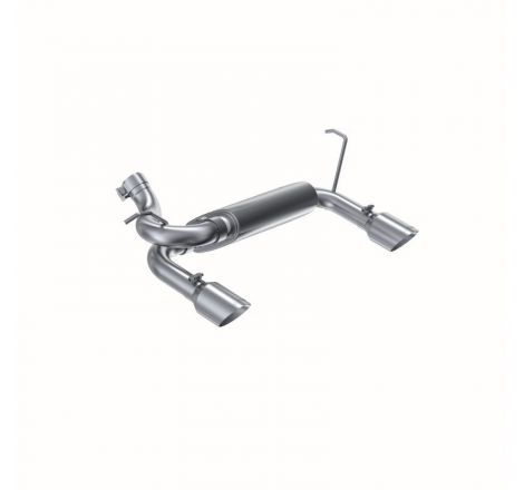 MBRP 07-14 Jeep Wrangler/Rubicon 3.6L/3.8L V6 Axle-Back Dual Rear Exit Aluminum Performance Exhuast