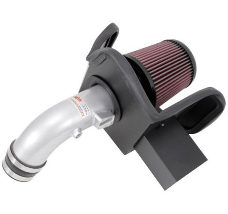 K&N 69 Series Typhoon Performance Intake Kit - Silver for 13-14 Nissan Altima 2.5L L4