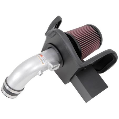 K&N 69 Series Typhoon Performance Intake Kit - Silver for 13-14 Nissan Altima 2.5L L4