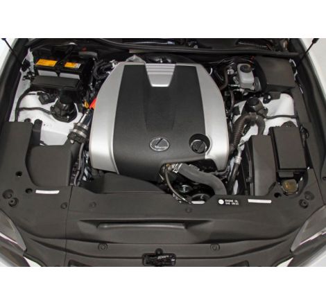 K&N 69 Series Performance Typhoon Intake Kit - Polished for 13-14 Lexus GS350 3.5L V6