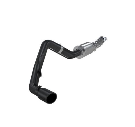 MBRP 11-14 Ford F150 3in Cat Back Single Side Exit Black Coated Exhaust System