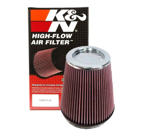 K&N Universal Air Filter 6in Flange ID x 7.5in Base / 5in OD Top x 8in H