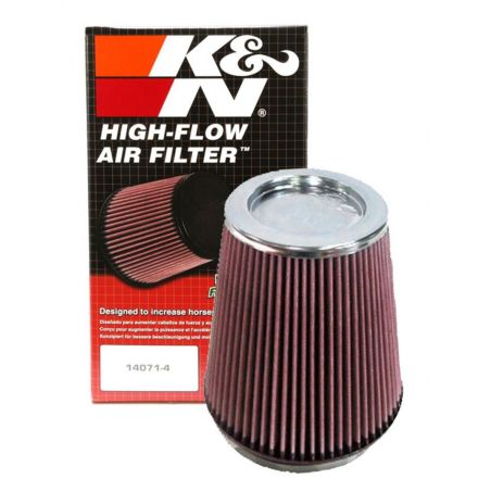 K&N Universal Air Filter 6in Flange ID x 7.5in Base / 5in OD Top x 8in H