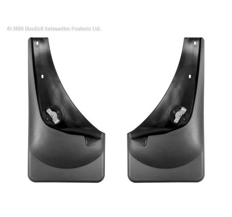 WeatherTech 99-07 Ford F-Series Super Duty No Drill Mudflaps - Black