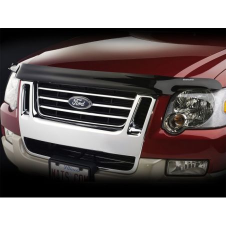 WeatherTech 06-10 Ford Explorer Stone and Bug Deflector - Dark Smoke