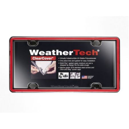 WeatherTech ClearCover Frame Kit - Red