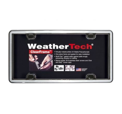 WeatherTech ClearFrame Kit - Chrome