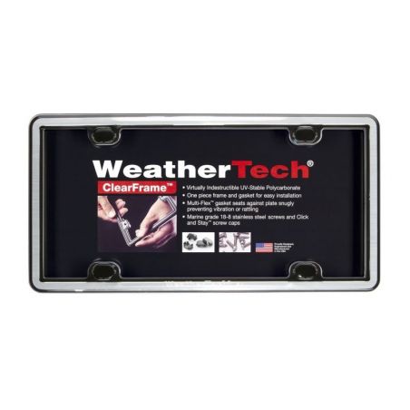 WeatherTech ClearFrame Kit - Brushed Stainless