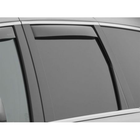 WeatherTech 11+ Jeep Grand Cherokee Rear Side Window Deflectors - Dark Smoke