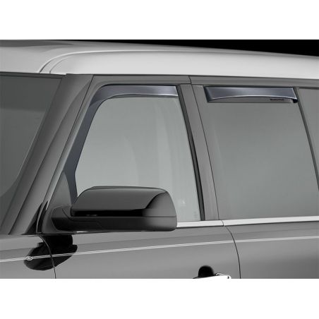 WeatherTech 09+ Ford Flex Front and Rear Side Window Deflectors - Dark Smoke