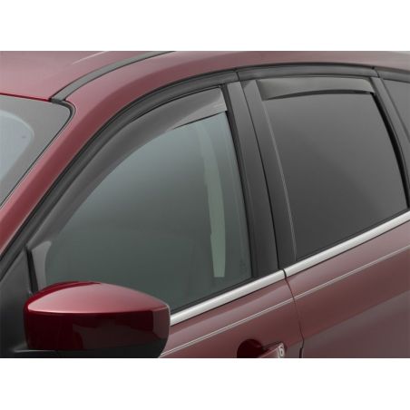 WeatherTech 13+ Ford Escape Front and Rear Side Window Deflectors - Dark Smoke