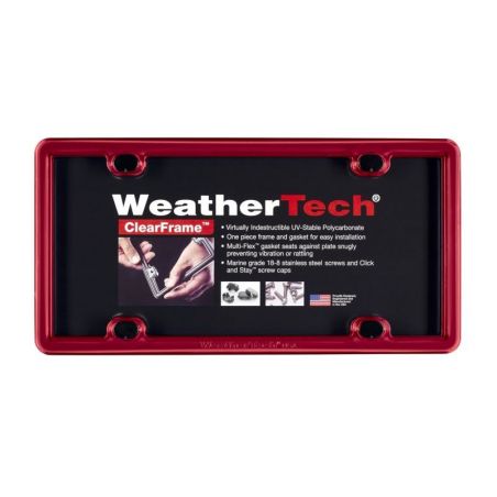 WeatherTech ClearFrame - Red