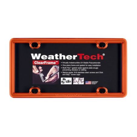 WeatherTech ClearFrame - Orange