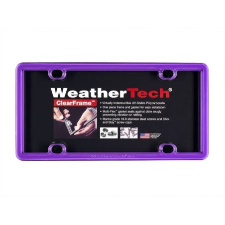 WeatherTech ClearFrame - Purple